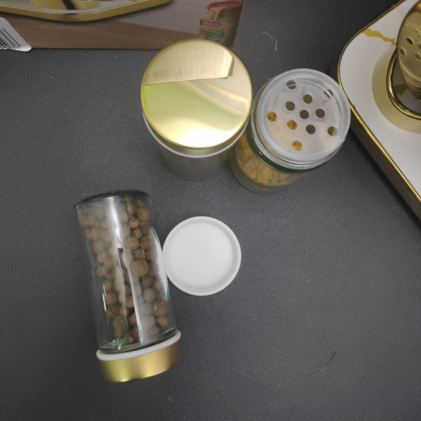 Набор для специй на вращающейся подставке Spice Set 12 предметов / Органайзер на кухню / Набор емкостей для хранения приправ